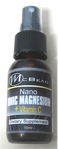 Magnesium Ionic  Vitamin C Spray